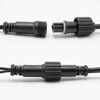 LED Istapps ljusslinga | 9 Meter med 342 ljus - varm-vit | Gummi