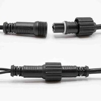 Erweiterbare Weihnachtsbeleuchtung | Kaltweiß | 70 Meter mit 700 Lichtern | Gummi