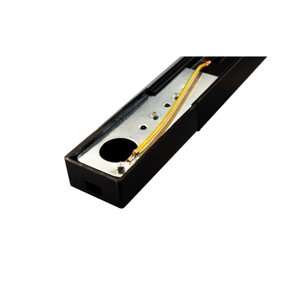 Einphasige Schiene 100 cm - schwarz