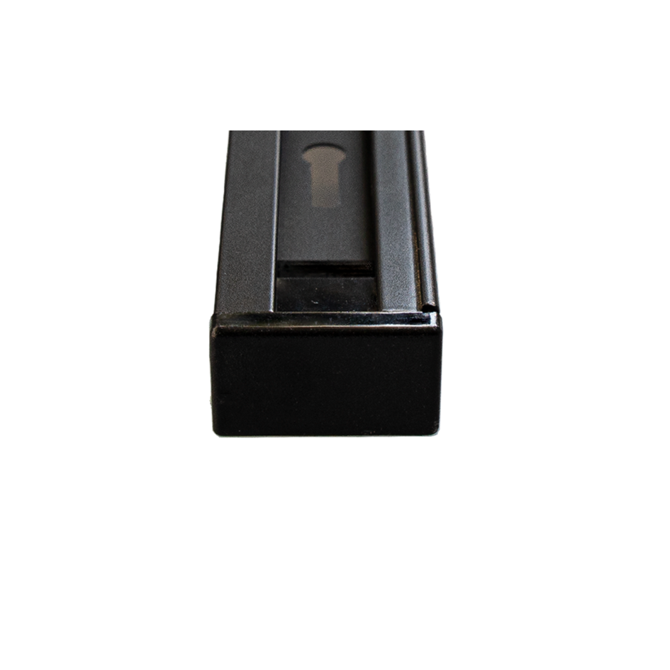 Einphasige Schiene 100 cm - schwarz