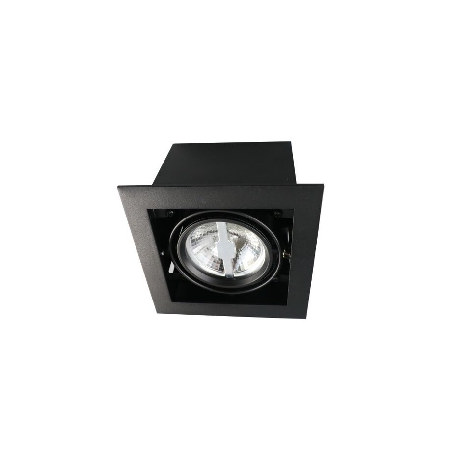 AR111 verstellbarer Einbaustrahler Carter - schwarz