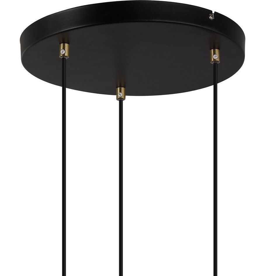 Deckenleuchte Avery - schwarz mit gold