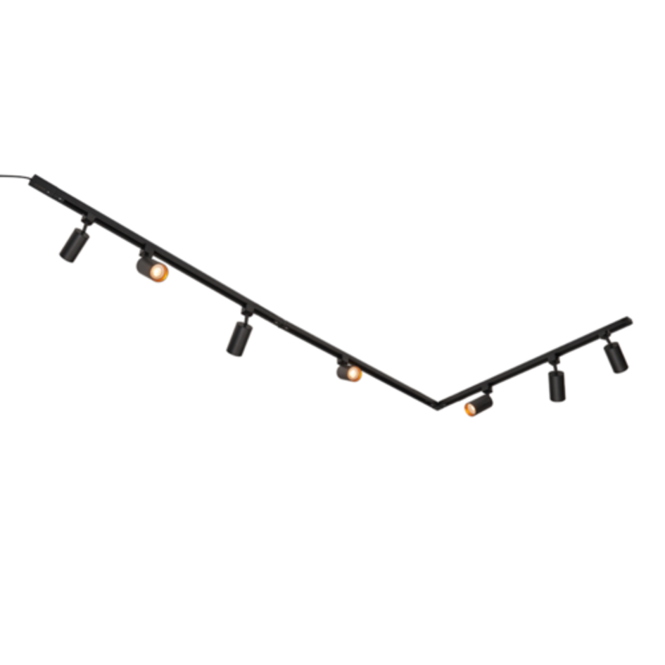 Modernes 3-Phasen-Gleissystem mit Juno-Spots