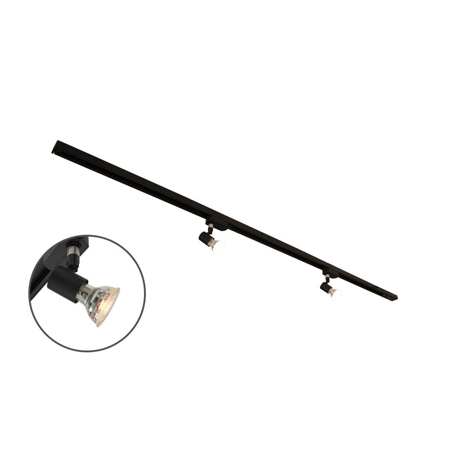 Modernes einphasiges Gleissystem von 1,5 Metern mit Stanley-Spots