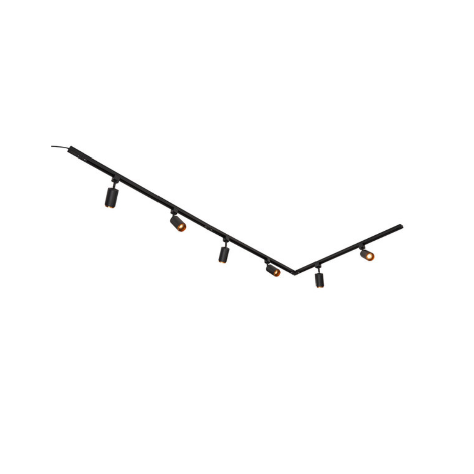 Modernes 3-Phasen-Stromschienensystem mit Jade-Scheinwerfern