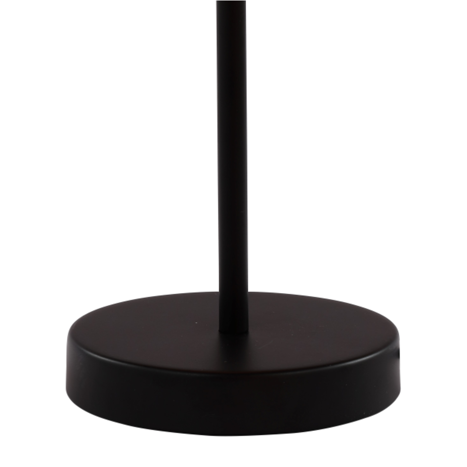 Bordslampa Ava - svart med guld