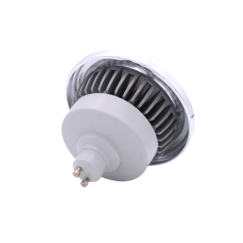 AR111 dim-till-varm GU10 LED Lampa 12W, 3000-2000K, 24° (Aluminium-inkapsling)