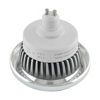 AR111 dim-till-varm GU10 LED Lampa 12W, 3000-2000K, 24° (Aluminium-inkapsling)