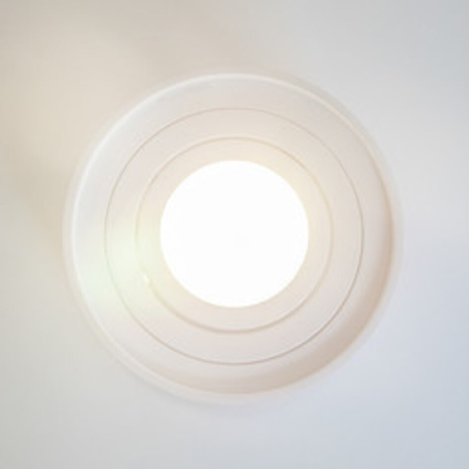 Taklampa Grace - vit