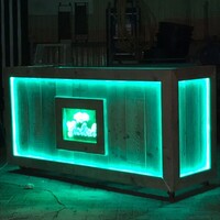 LED-strip ljusslang för utomhusbruk, blå