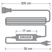 Stickproppsdimmer LED