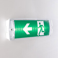 3 watt noodverlichting met transparante kap, OTG-KL serie