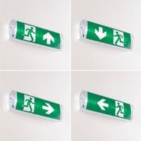 3 watt noodverlichting met transparante kap, OTG-KL serie