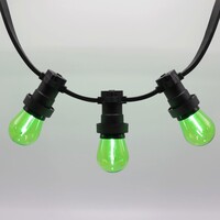 1 watt, filament, grön