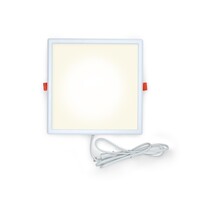 LED Downlight kvadratisk - 18 watt - 220 x 220mm