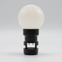 Sticklampa - 1W mjölkvit kåpa (utan E27-fattning)