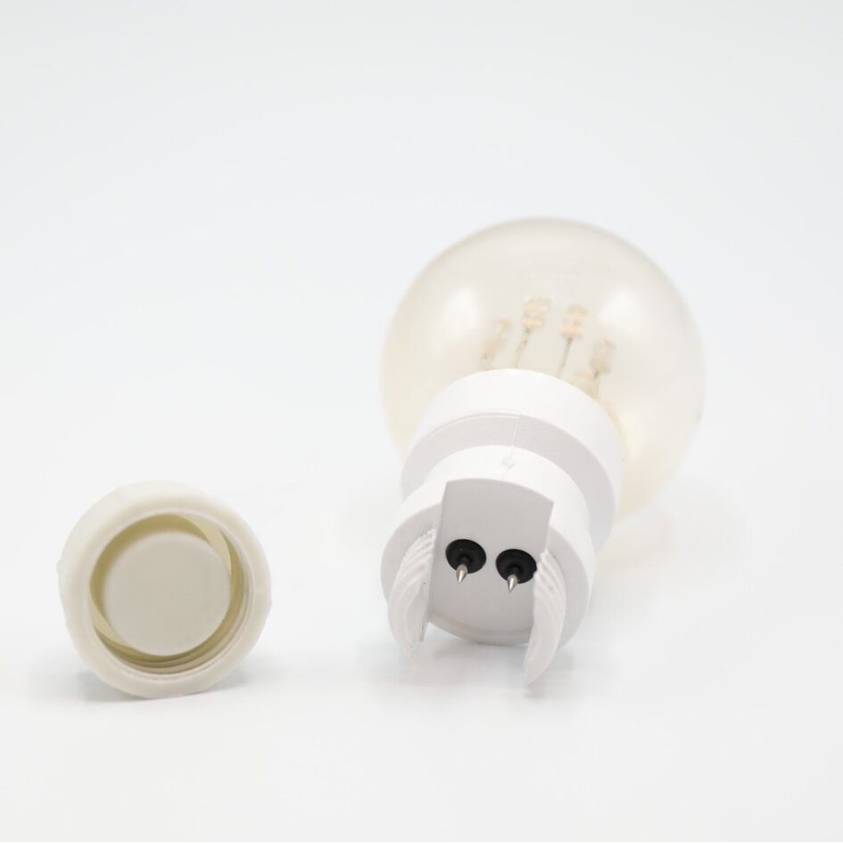 Sticklampa - 0,7W varmvit på stift (utan E27-fattning)