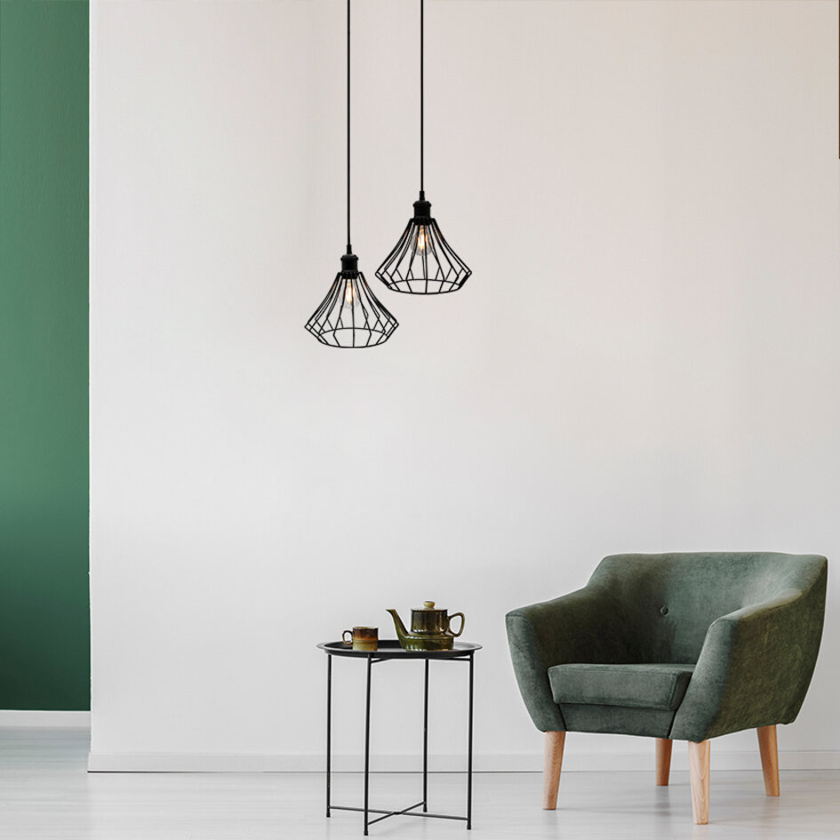 Filament-LED-lampa dimbar 4,5 och 7 watt, klart glas