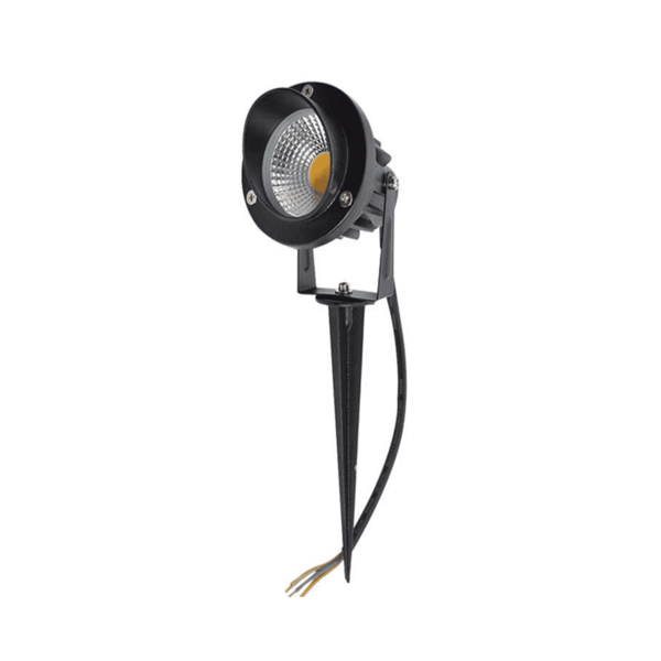 Trädgårdsspotlight med jordspett 7 watt (2700K)