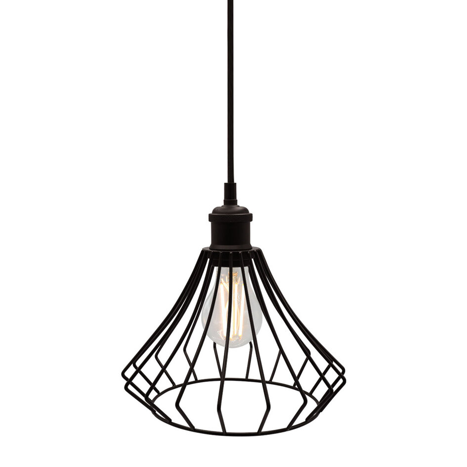 Filament-LED-lampa dimbar 12 watt, klart glas 70 mm (2700K)