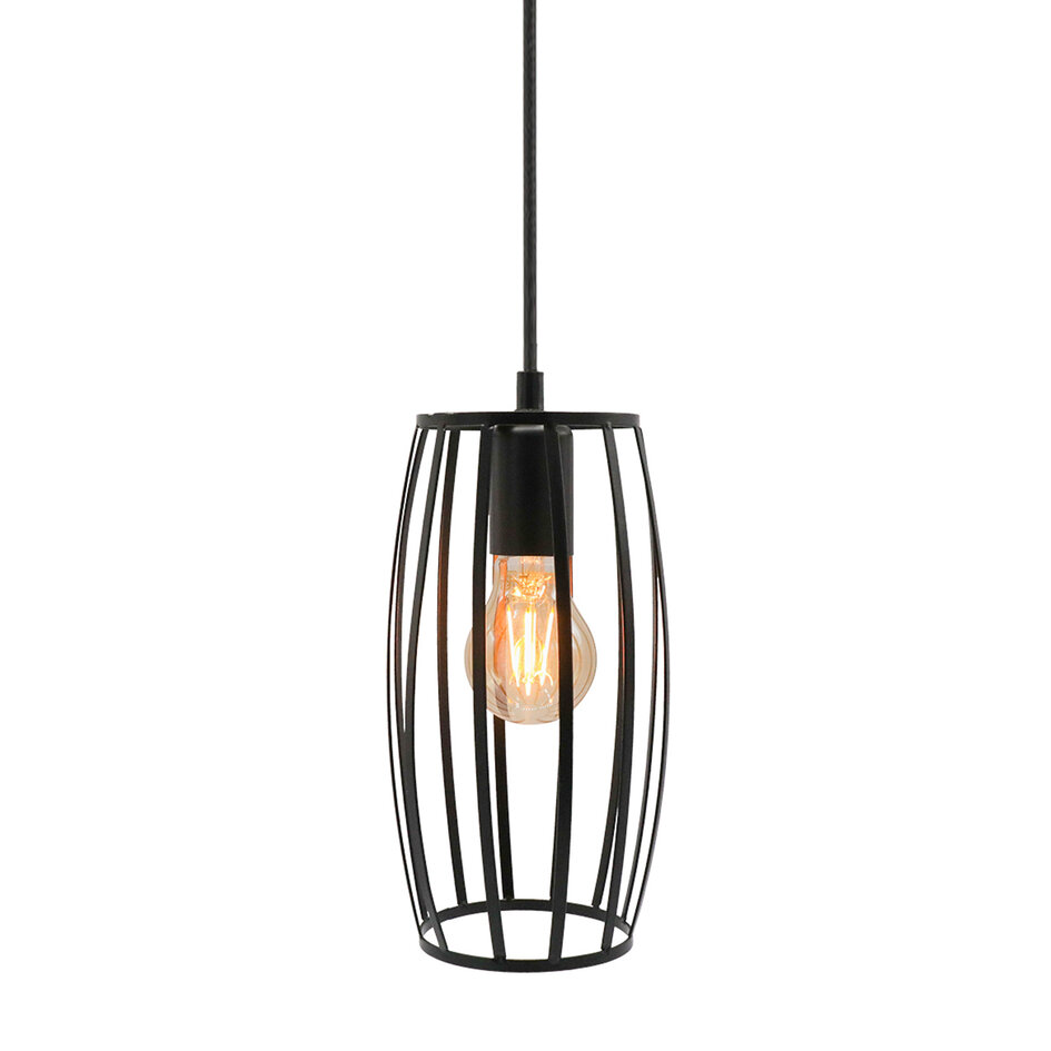 Pendellampa Maya inkl. lampa 2,5W till 10W, amberglas, 2000K, Ø60 mm