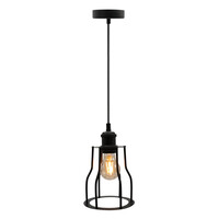Pendellampa Diego inkl. lampa 2,5W till 10W, amberglas, 2000K, Ø60 mm