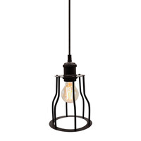 Pendellampa Diego inkl. lampa 2,5W till 10W, amberglas, 2000K, Ø60 mm