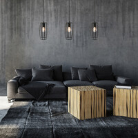 Pendellampa Maya inkl. 3-stegs dimbar lampa på 7 watt (2700K)