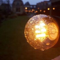 Lampslinga-set med 0,7W lampor med lysdioder på långa stift