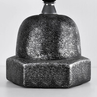 Industriell bordslampa Bolt med keramikfot