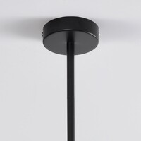 Modern pendellampa Rome med tre lampor i guld