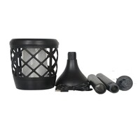 Solcellsdriven trädgårdsfackla Torch 2W med flameffekt