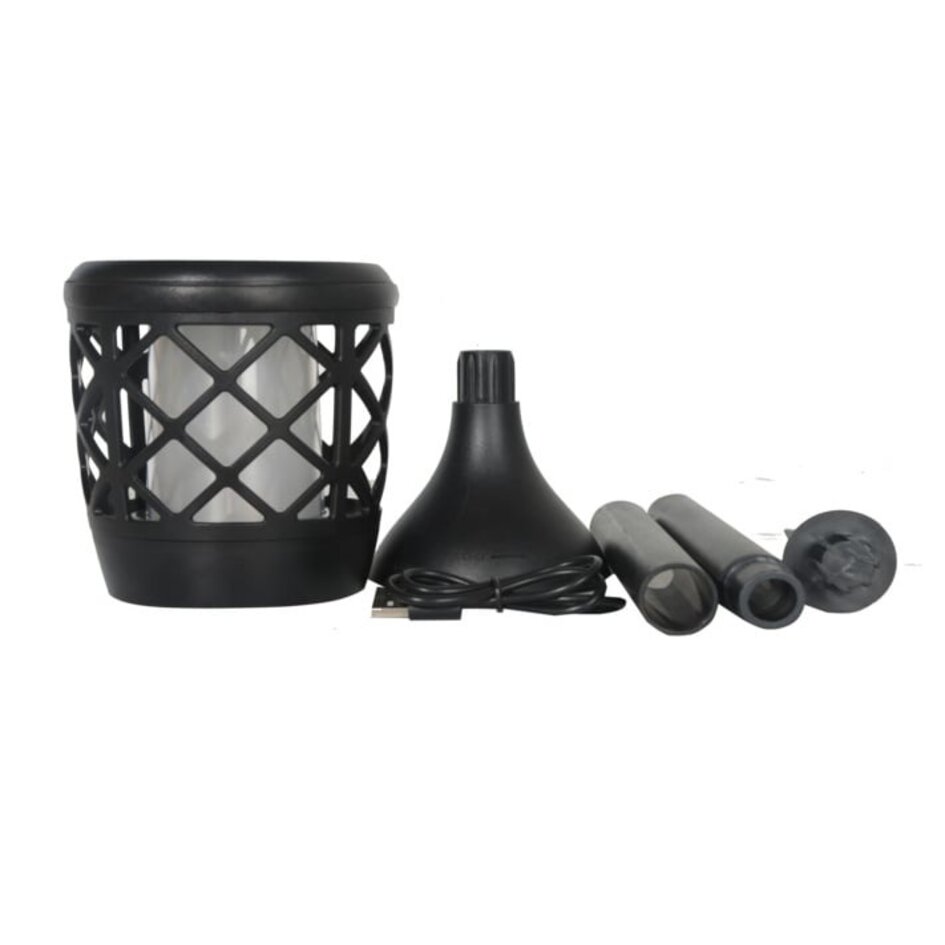 Solcellsdriven trädgårdsfackla Torch 2W med flameffekt