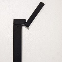Modern svart utomhuslampa Carla, 50 cm