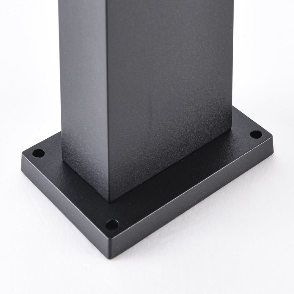 Modern svart utomhuslampa Carla, 50 cm