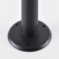 Lantlig utomhuslampa Alessandro i rostfritt stål - 80 cm svart