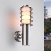 Utomhusvägglampa Marco - rostfritt stål