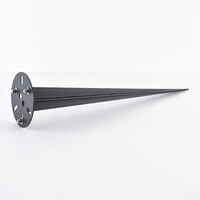 Universellt markspett Enzo, 50 cm - svart