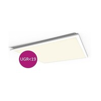 Dimbar LED-panel - 60x60cm - UGR<19 - 3000K - 114lm/W