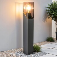 Industriell stående utomhuslampa Jet - antracit - 60 cm