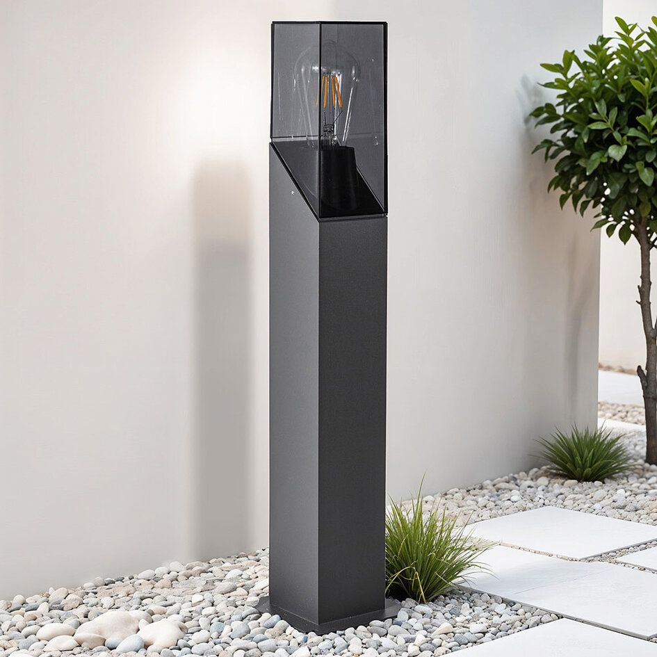 Robust stående utomhuslampa Jet - 60 cm antracit