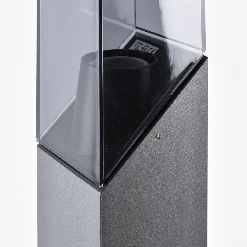 Robust stående utomhuslampa Jet - 60 cm antracit
