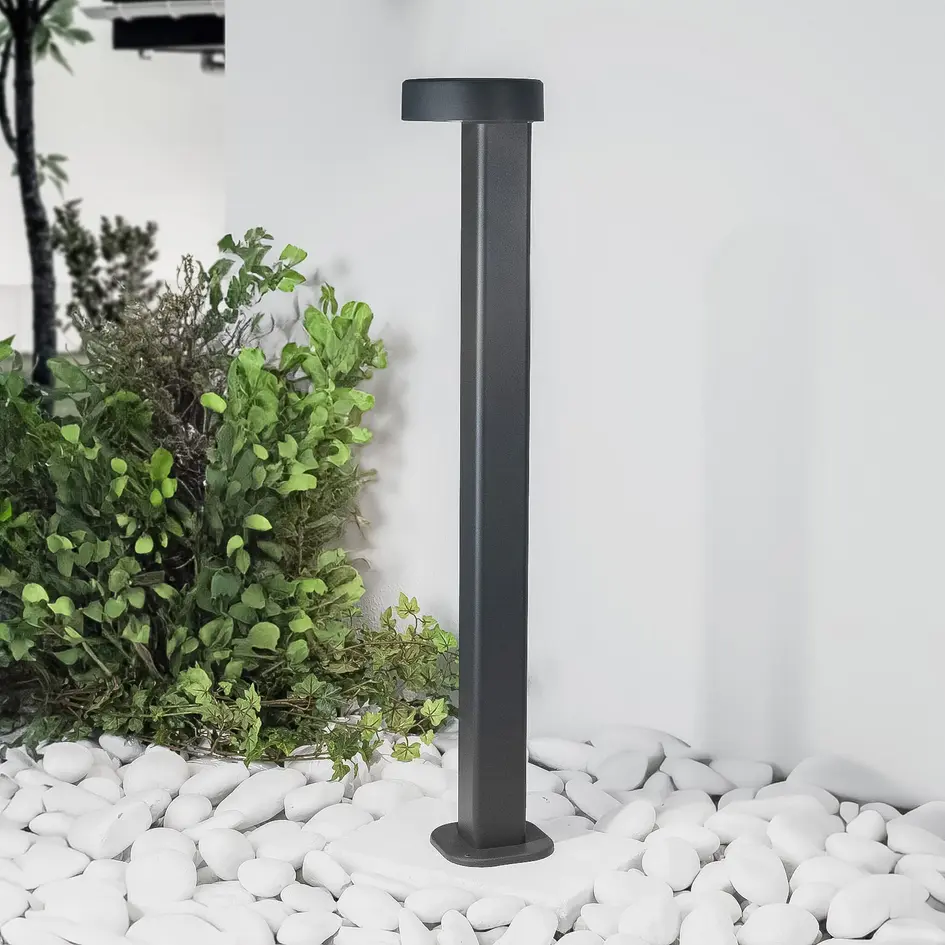 Stående utomhuslampa Ferris - 80 cm antracit med integrerad LED