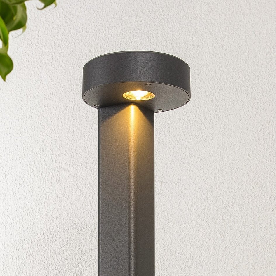 Stående utomhuslampa Ferris - 80 cm antracit med integrerad LED