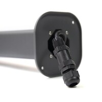 Stående utomhuslampa Ferris - 80 cm antracit med integrerad LED