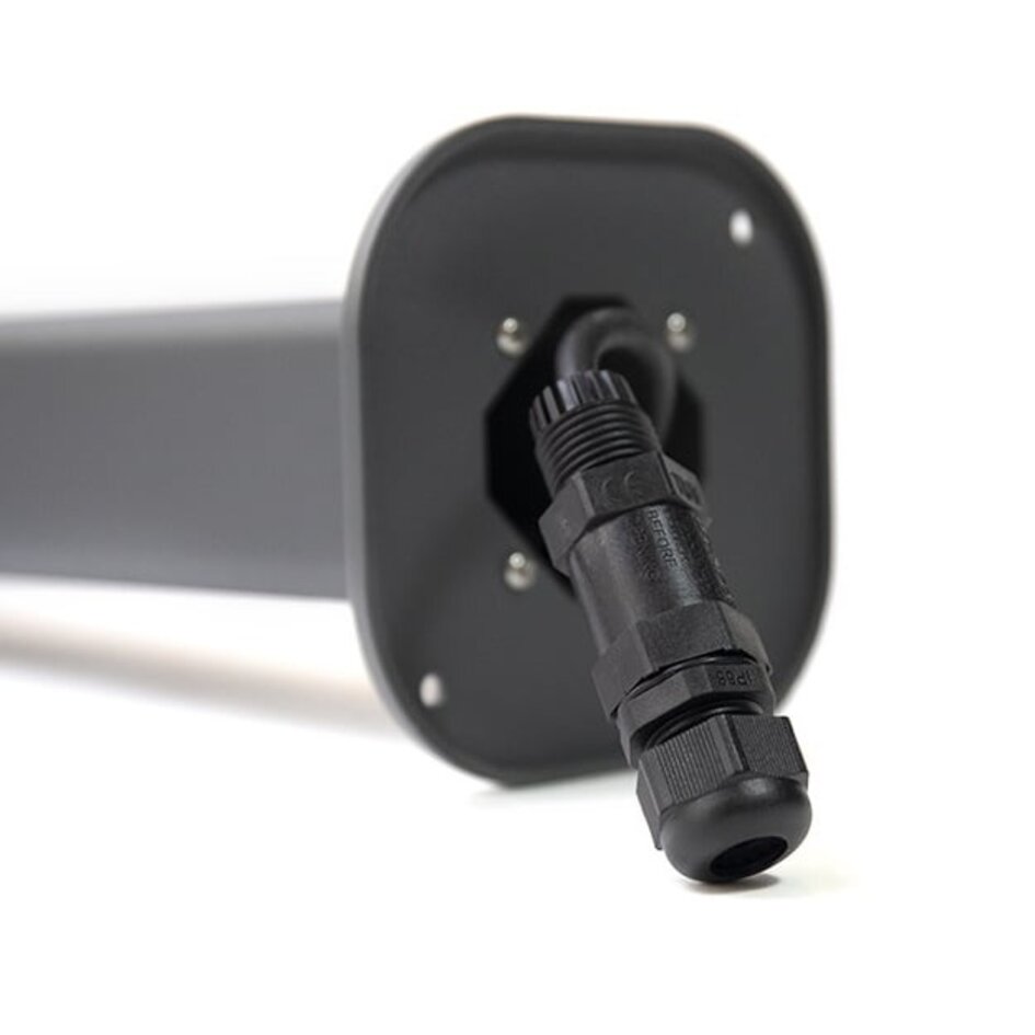 Stående utomhuslampa Ferris - 80 cm antracit med integrerad LED