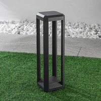 Designad stående utomhuslampa Cobalt - antracit med integrerad LED