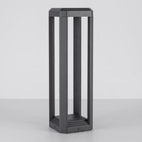 Designad stående utomhuslampa Cobalt - antracit med integrerad LED