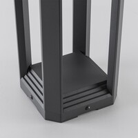 Designad stående utomhuslampa Cobalt - antracit med integrerad LED