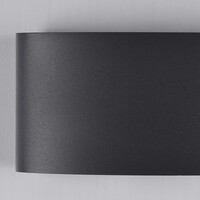 Utomhusvägglampa Sena 6 x 1W - antracit